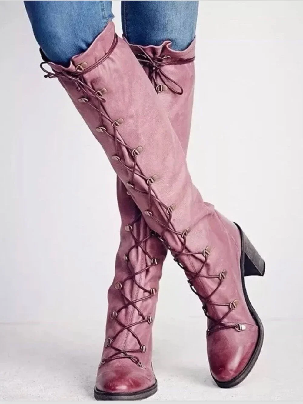 FREE PEOPLE Memphis Lace Up Boot